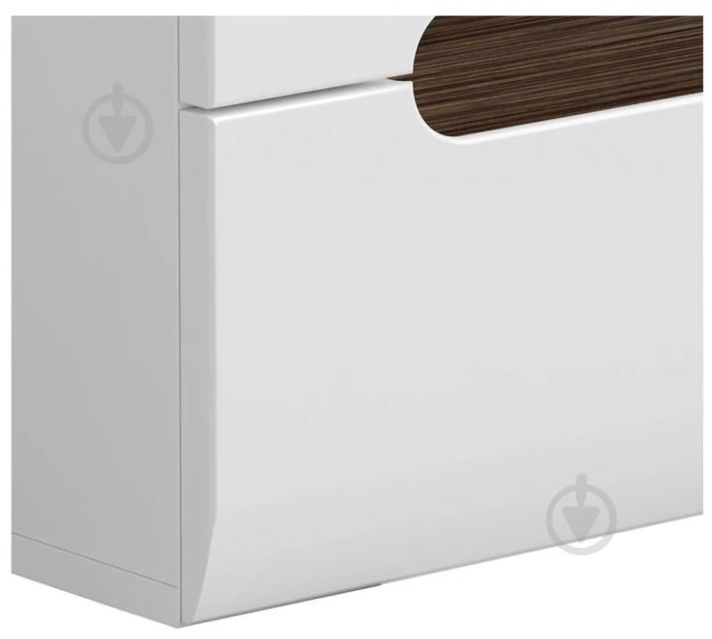 Тумба приліжкова BRW AZTECA TRIO 2ш 500x430x410 мм білий глянець(S504-KOM2S/4/5-BI/BIP) - фото 4 Тумба приліжкова BRW AZTECA TRIO 2ш 500x430x410 мм білий глянець(S504-KOM2S/4/5-BI/BIP) - фото 4