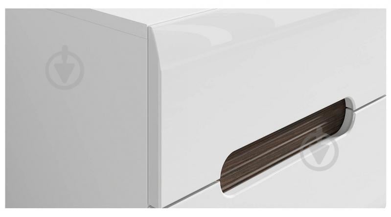 Тумба приліжкова BRW AZTECA TRIO 2ш 500x430x410 мм білий глянець(S504-KOM2S/4/5-BI/BIP) - фото 5 Тумба приліжкова BRW AZTECA TRIO 2ш 500x430x410 мм білий глянець(S504-KOM2S/4/5-BI/BIP) - фото 5