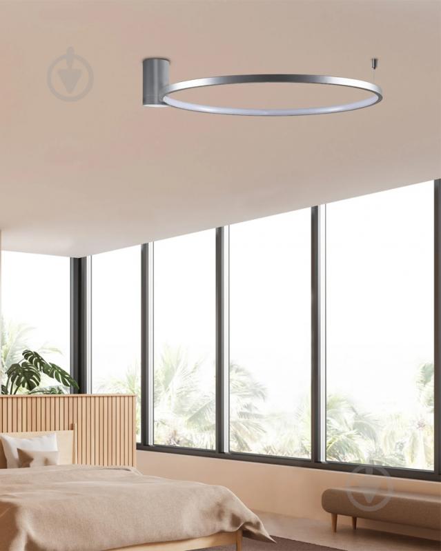 Світильник стельовий Goldlux Noemi 20 Вт матовий нікель 4000 К 329998 - фото 2