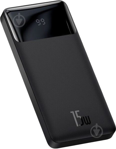 Повербанк BASEUS 15W Display PPDML-I01 10000 mAh black (878302) - фото 2