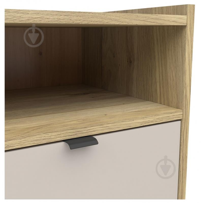 Тумба прикроватная BRW DALVA 1ш 565x495x420 мм дуб маувелла/кашемир (S640-KOM1S-DMU/UKA) - фото 3