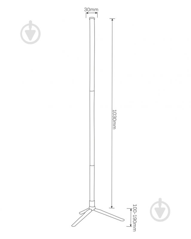 Торшер Goldlux Lolly 5 Вт LED-модуль білий 331328 - фото 5