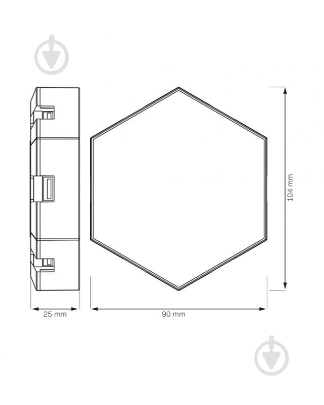 Светильник настенный Goldlux Maya LED-модуль белый 331458 - фото 7