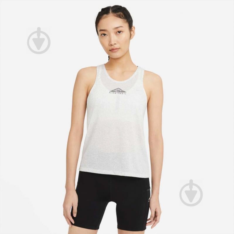 Майка Nike W NK CITY SLEEK TANK TRAIL CZ9553-077 р.L белый - фото 2