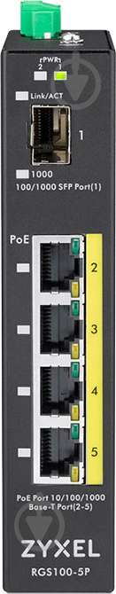 Коммутатор Zyxel RGS100-5P-ZZ0101F - фото 3