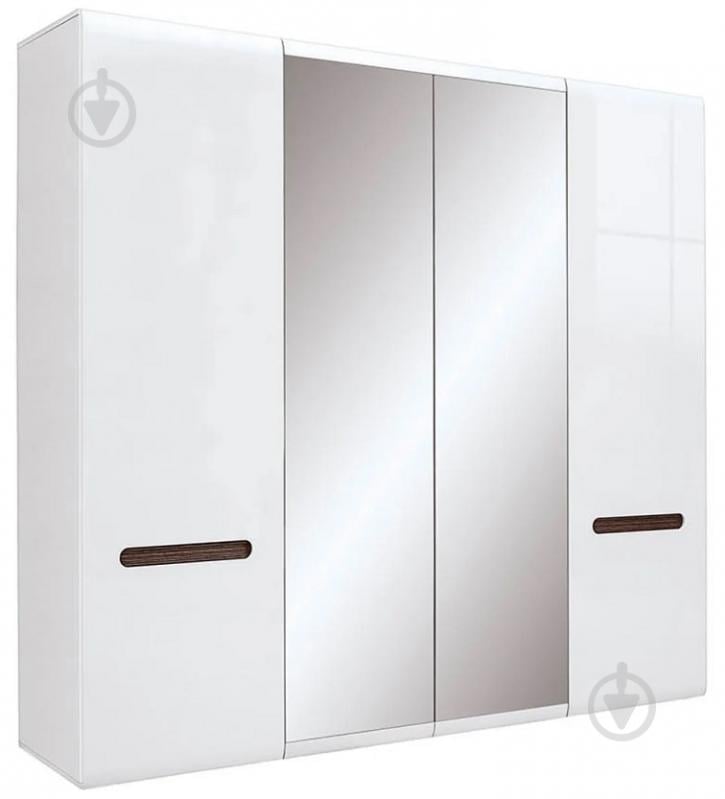 Шкаф BRW AZTECA TRIO 2д2L 2120х2250х560 мм белый глянец / (S504-SZF2D2L/21/22-BI/BIP) - фото 2