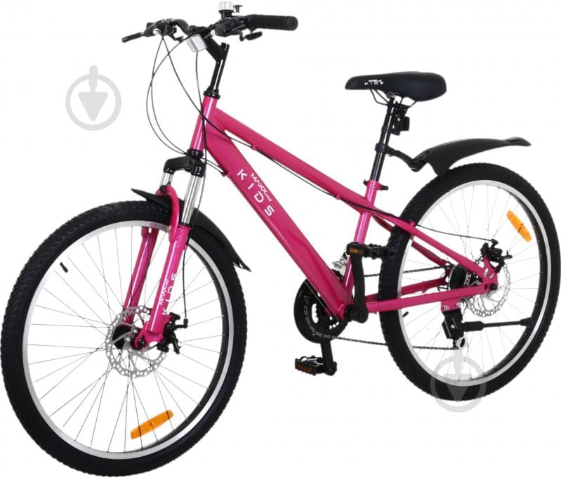 Велосипед дитячий MaxxPro kids 24" рожевий KB025 - фото 1 Велосипед дитячий MaxxPro kids 24" рожевий KB025 - фото 1