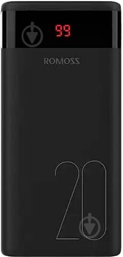 Повербанк Romoss Ares20 20000 mAh black (970681) PAS20-102-2135H - фото 1