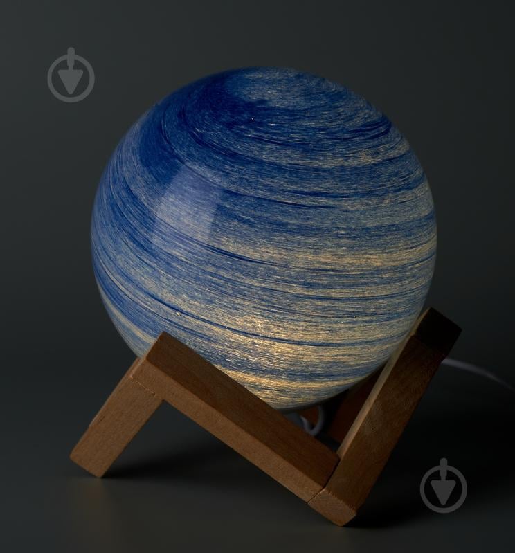 Ночник 3D Led Berger 3 Вт синий 1039-NL-12 Glass Planet 3D - фото 6 Ночник 3D Led Berger 3 Вт синий 1039-NL-12 Glass Planet 3D - фото 6