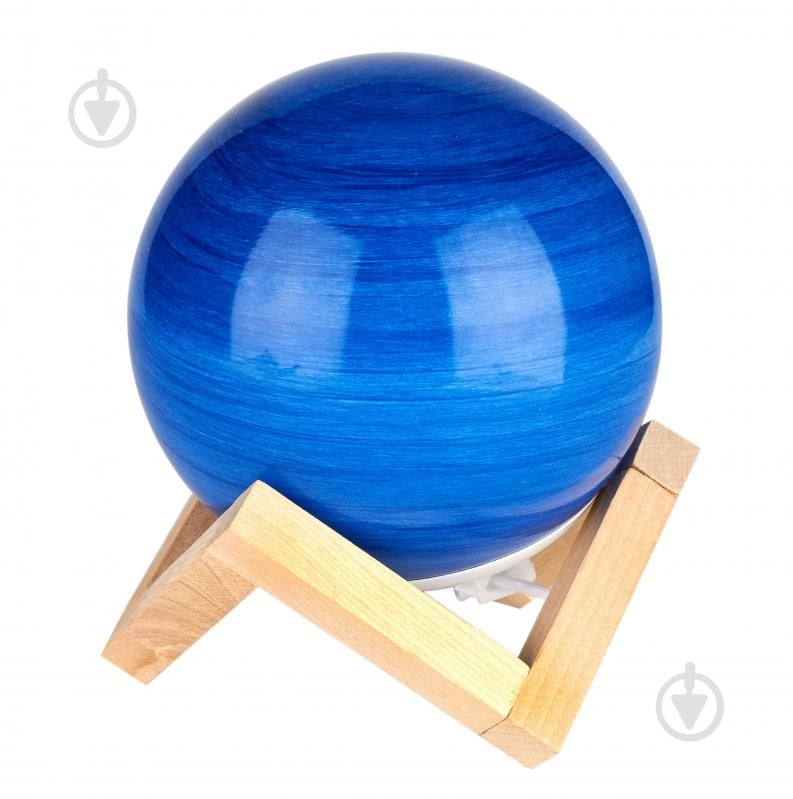 Ночник 3D Led Berger 3 Вт синий 1039-NL-12 Glass Planet 3D - фото 1 Ночник 3D Led Berger 3 Вт синий 1039-NL-12 Glass Planet 3D - фото 1