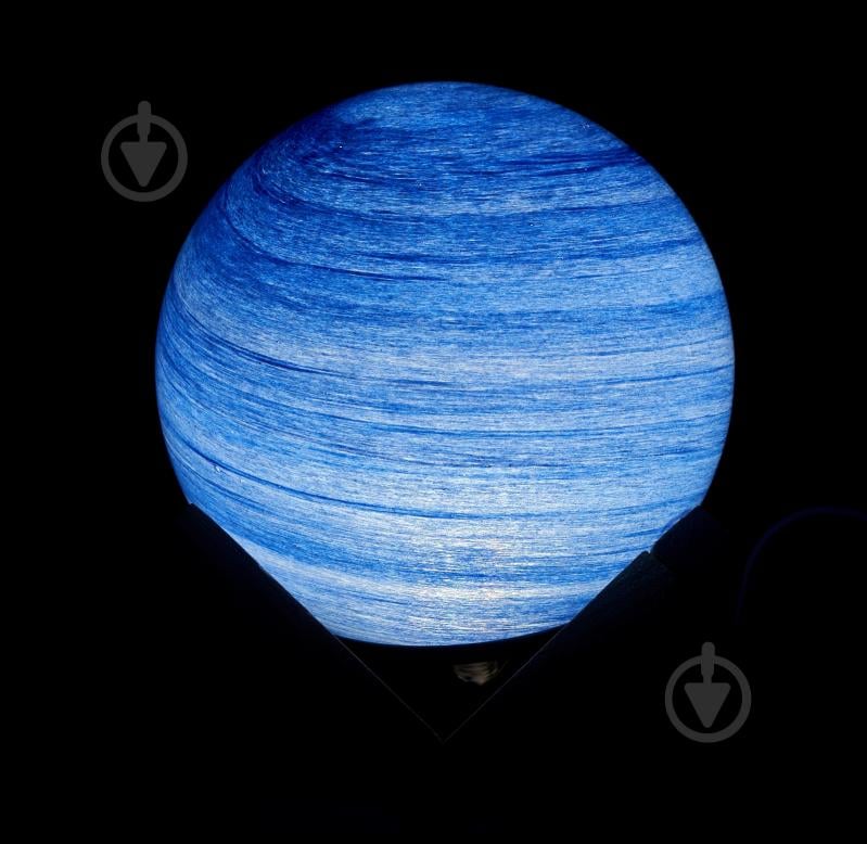 Ночник 3D Led Berger 3 Вт синий 1039-NL-12 Glass Planet 3D - фото 4 Ночник 3D Led Berger 3 Вт синий 1039-NL-12 Glass Planet 3D - фото 4