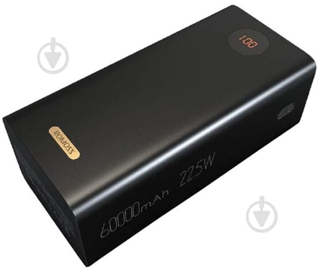 Повербанк Romoss (PEA60-152-2142) 60000 mAh black (956432) - фото 4