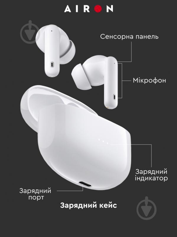 Навушники AIRON AirTune PRO white (6945545521571) - фото 9