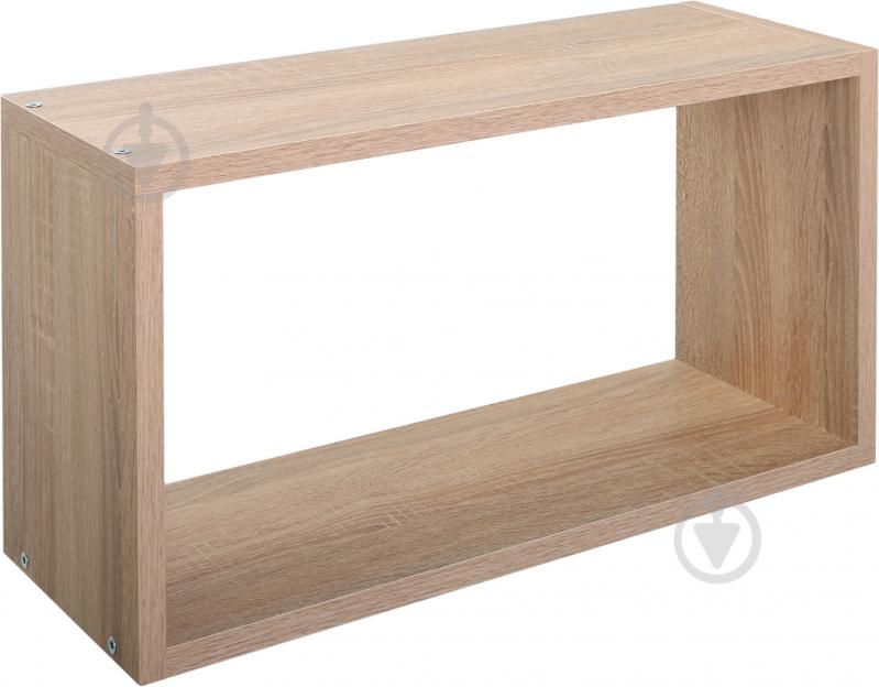 Полка декоративная МОДУЛЬ-3 548x282 мм дуб сонома (ПН-3) - фото 1 Полка декоративная МОДУЛЬ-3 548x282 мм дуб сонома (ПН-3) - фото 1