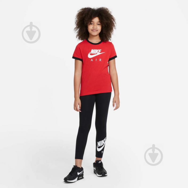 Футболка Nike G NSW TEE RINGER AIR DC7158-657 р.L красный - фото 4