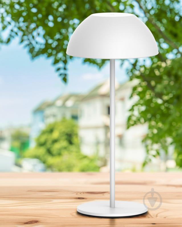 Светильник уличный декоративный Goldlux Tanzania LED-модуль 1,8 Вт IP44 белый 329936 - фото 2