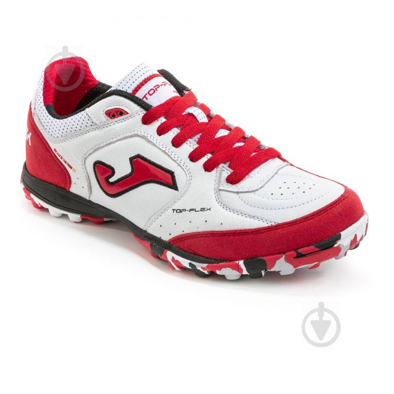 Cороконіжки Joma TOP FLEX 2022 WHITE-RED TURF TOPS.2022.TF р.44 біло-червоний - фото 2