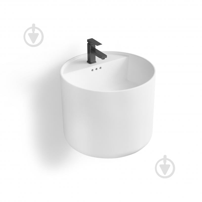 Умывальник Sant Valentines Opal Grande белый 45х45х38 см - фото 1 Умывальник Sant Valentines Opal Grande белый 45х45х38 см - фото 1