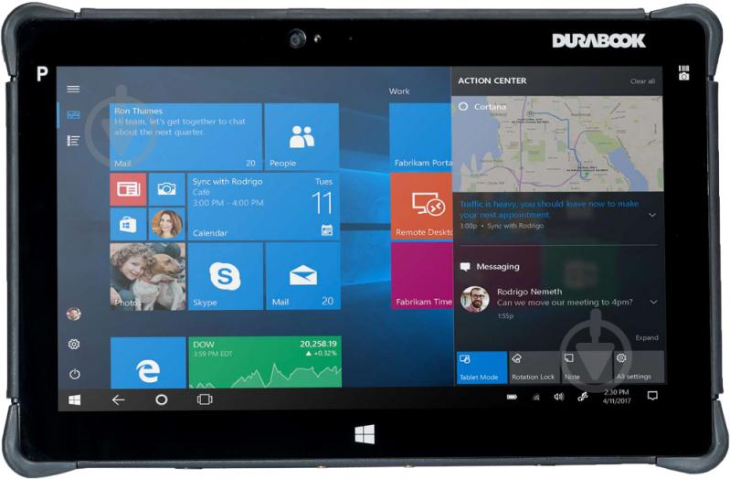 Планшет DURABOOK R11L 11,6" 4/128GB LTE/Wi-Fi black (R1A8D1DEBAXX) - фото 1