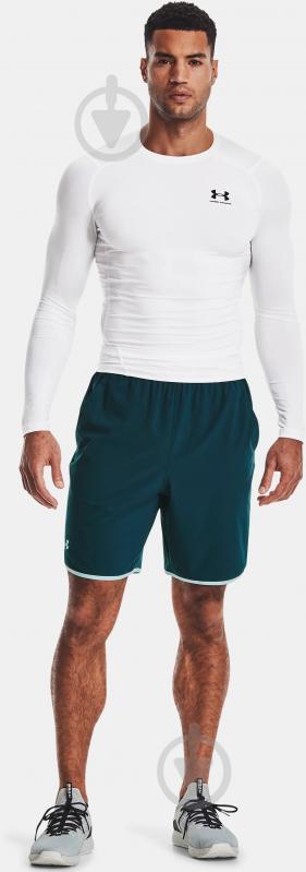 Футболка Under Armour UA HG ARMOUR COMP LS 1361524-100 р.2XL белый - фото 3