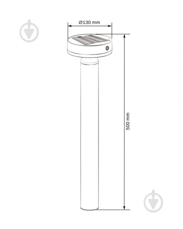 Светильник на солнечной батарее Goldlux Gwinea 4,5 Вт IP44 черный 329790 - фото 4 Светильник на солнечной батарее Goldlux Gwinea 4,5 Вт IP44 черный 329790 - фото 4