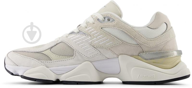 Кроссовки женские демисезонные New Balance 9060 U9060WHT р.38,5 бежевые - фото 2