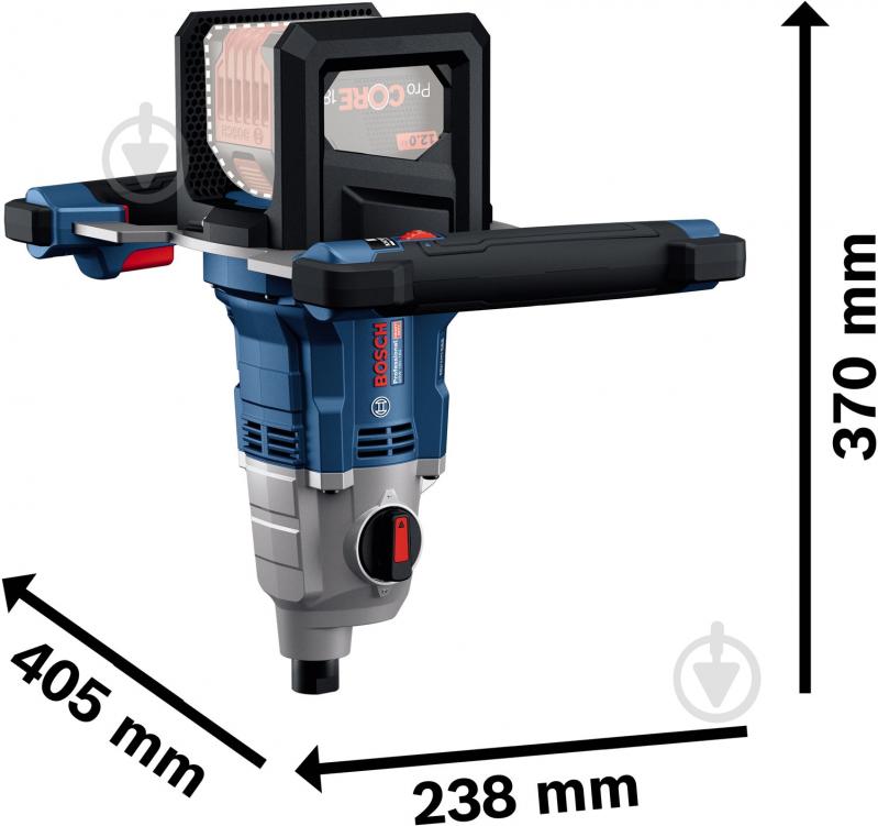 Міксер будівельний Bosch Professional GRW 18V-160 06011C3000 - фото 5