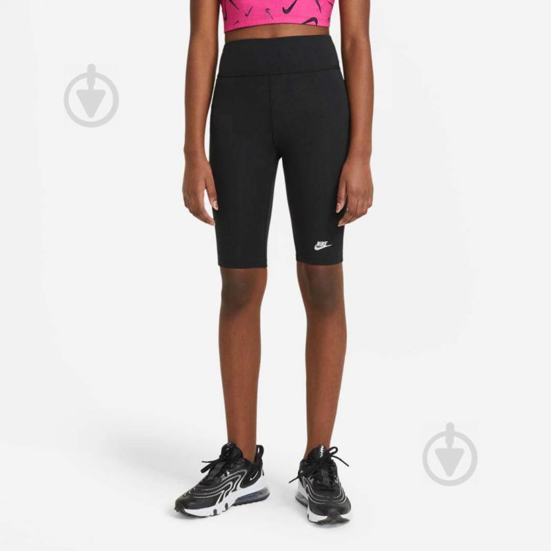 Шорты Nike G NSW BIKE 9 IN SHORT DA1243-010 р. XL черный - фото 3