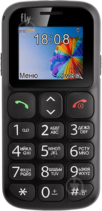 Мобильный телефон Fly Ezzy 7 black - фото 1