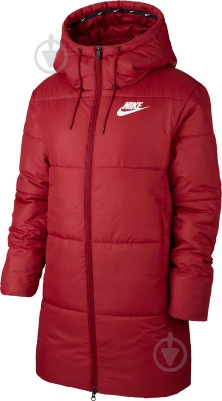 Пальто женское Nike W NSW SYN FILL PARKA HD CJ7580-677 р.S красное - фото 1