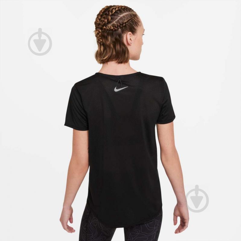 Футболка Nike W NK RUN DVN MILER SS TOP GX DA1246-010 р.XS черный - фото 2