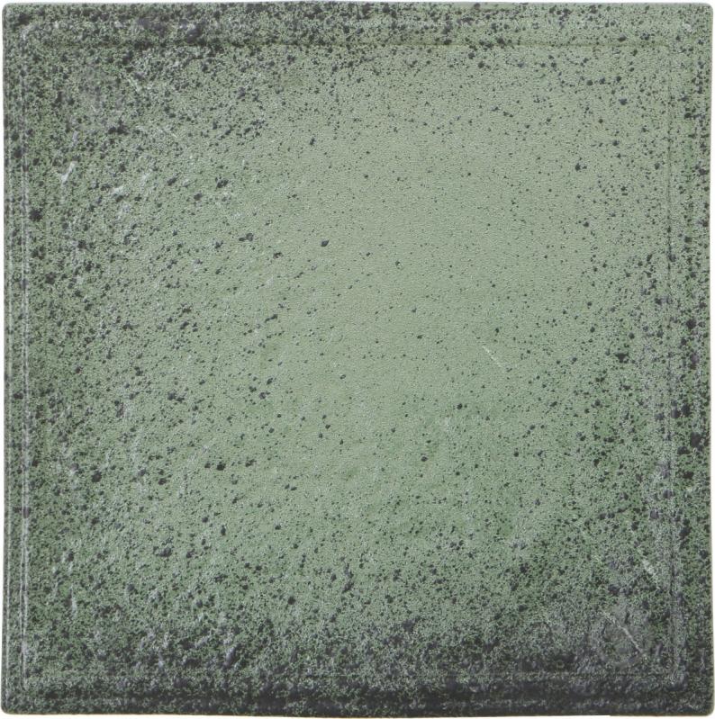 Блюдо сервировочное Fiora Lavastone Green 27х27 см - фото 1