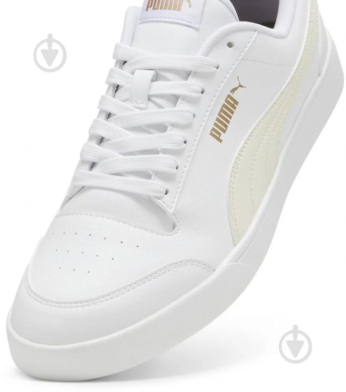 Кросівки чоловічі демісезонні Puma Puma Shuffle 30966829 р.36 білі - фото 5