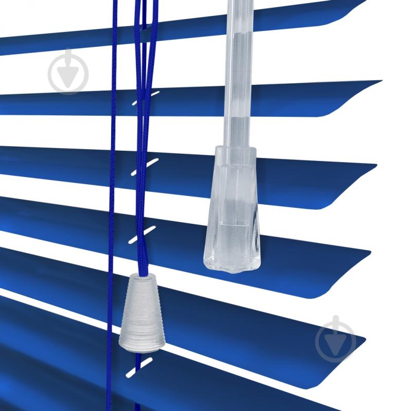 Жалюзи Rollotex алюминиевые горизонтальные с фиксацией 44х120 см синие глянцевые - фото 4 Жалюзи Rollotex алюминиевые горизонтальные с фиксацией 44х120 см синие глянцевые - фото 4