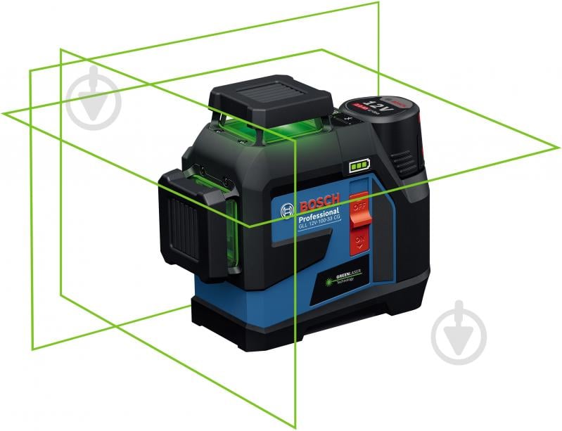Нівелір лазерний Bosch Professional GLL 12V-100-33 CG 0601065400 - фото 3
