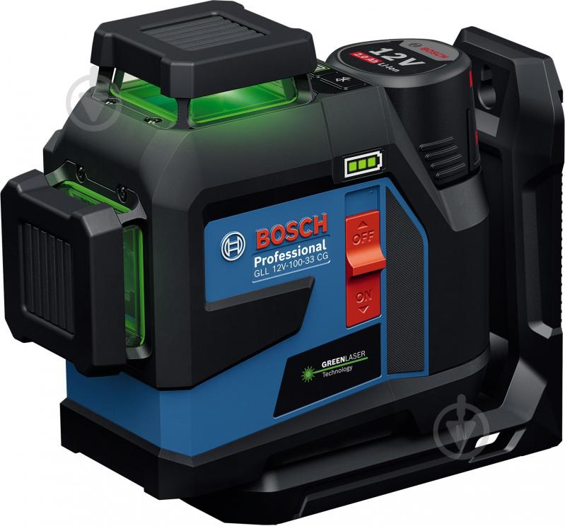 Нівелір лазерний Bosch Professional GLL 12V-100-33 CG 0601065400 - фото 1