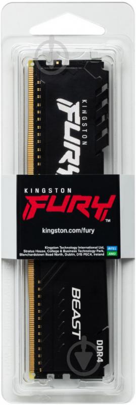 Оперативная память Kingston DDR4 SDRAM 8 GB (1x8GB) 3600 MHz (KF436C17BB/8) - фото 5