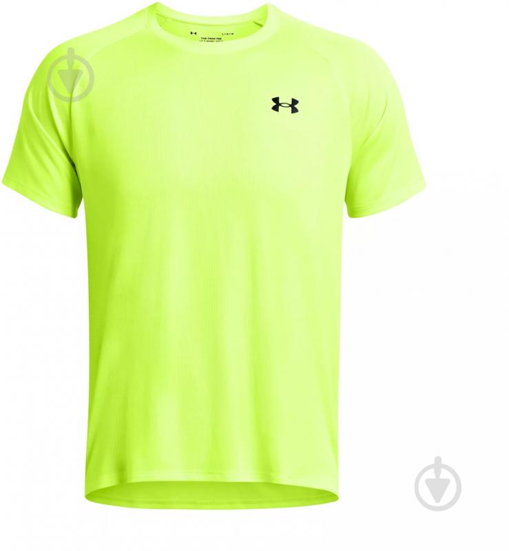 Футболка Under Armour UA TECH TEXTURED SS 1382796-731 р.L желтый - фото 3