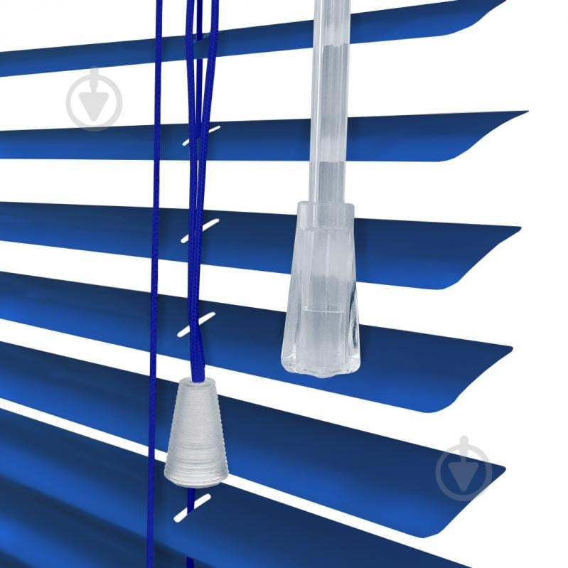 Жалюзі Rollotex алюмінієві горизонтальні з фіксацією 44х130 см сині глянцеві - фото 4 Жалюзі Rollotex алюмінієві горизонтальні з фіксацією 44х130 см сині глянцеві - фото 4