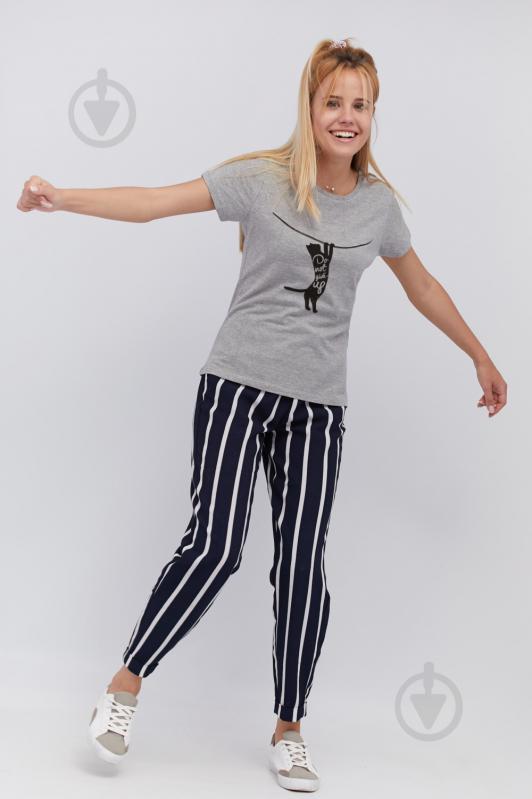 Футболка YAPPI Basic WG1070 р.M серый - фото 2