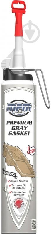Герметик MPM PREMIUM GREY GASKET (MPM PP200G) серый 200 мл - фото 1