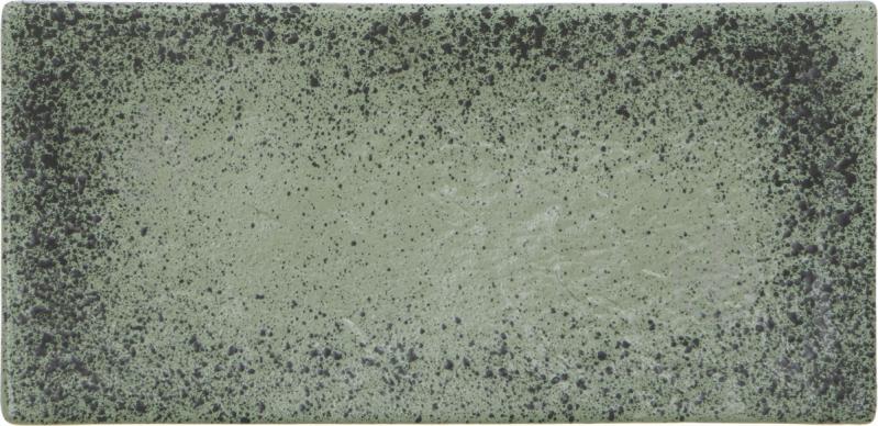 Блюдо сервировочное Fiora Lavastone Green 26,5х13 см - фото 1