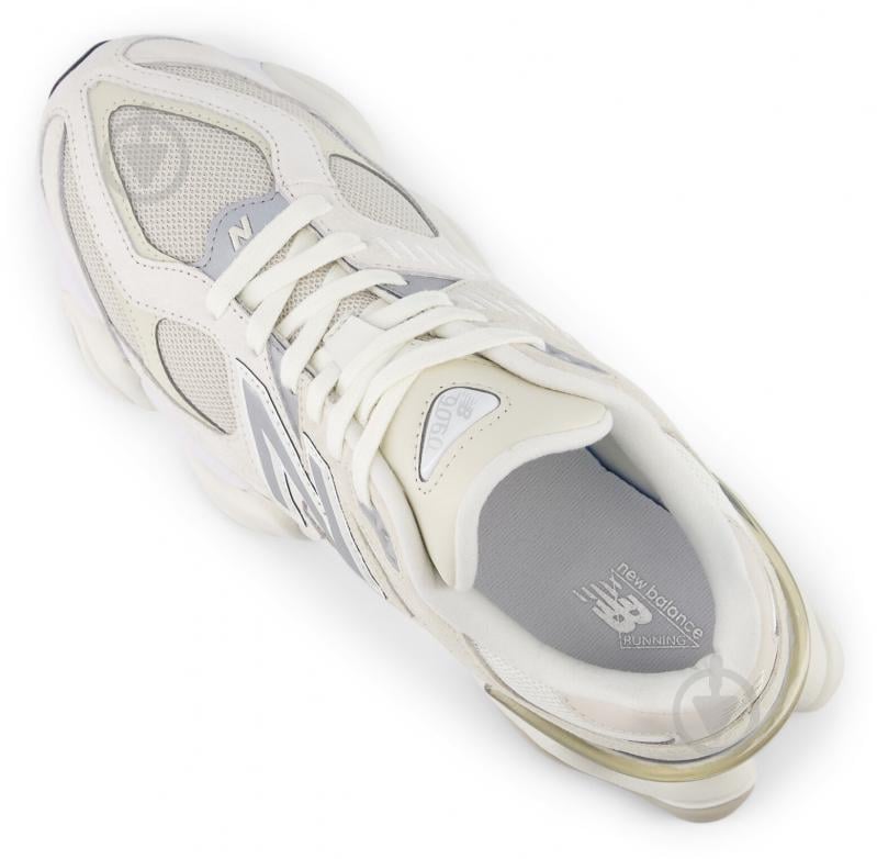 Кроссовки женские демисезонные New Balance 9060 U9060WHT р.39,5 бежевые - фото 5