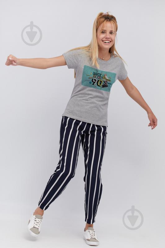 Футболка YAPPI Basic WG1053 р.S серый - фото 2 Футболка YAPPI Basic WG1053 р.S серый - фото 2