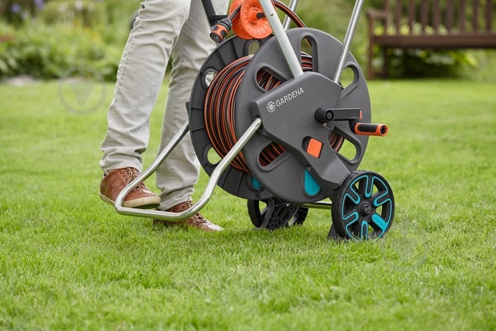 Тележка для шланга Gardena AquaRoll L Easy 18520-20 - фото 7
