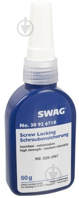 Фиксатор резьбы SWAG (30 92 6710) 50 мл - фото 1