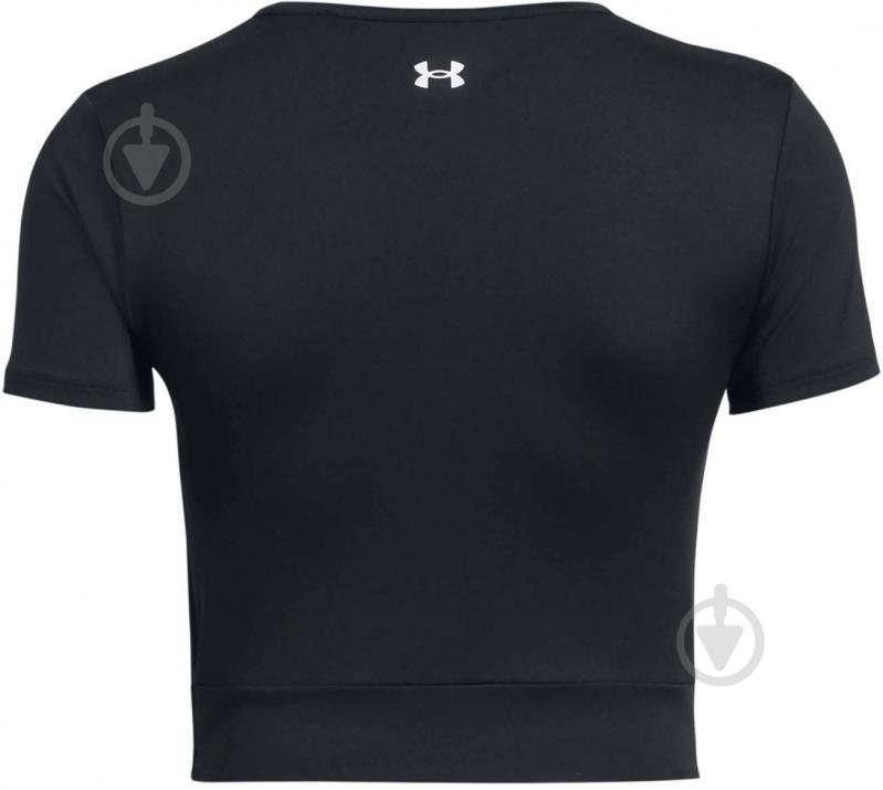 Футболка Under Armour MOTION CROSSOVER CROP SS 1383647-001 р.L чорний - фото 4