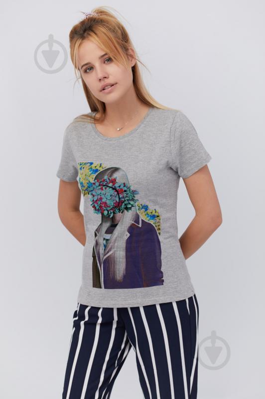 Футболка YAPPI Basic WG1080 р.XL серый - фото 1 Футболка YAPPI Basic WG1080 р.XL серый - фото 1