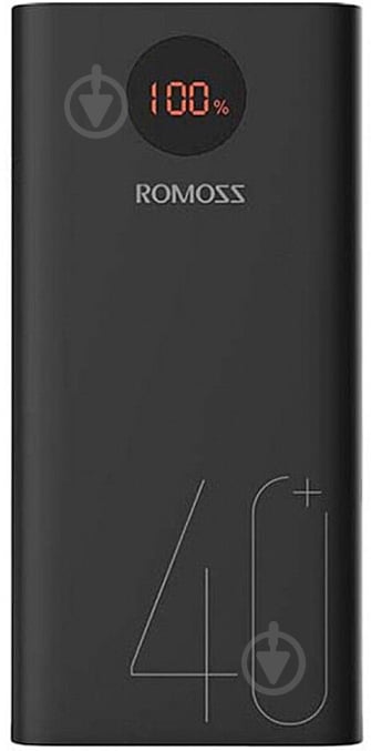 Повербанк Romoss PEA40 (PEA40-112-2135) 40000 mAh black (956431) - фото 1