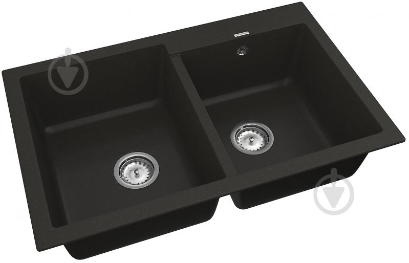 Мойка для кухни Vankor Orman OMP 05.80 Black - фото 2